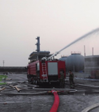 消防车消防系统改造增加GS100L/S单供水装置